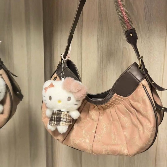 Celine Handbags - Authentic pink Celine shoulder bag